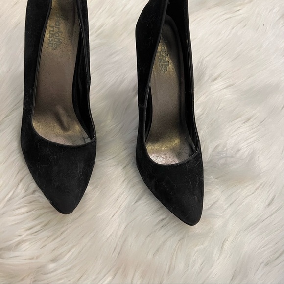 Charlotte Russe Toni 01 Pointed Toe Pumps Black - Picture 2 of 10